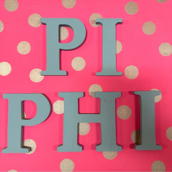 PI BETA PHI PIPHI Greek Sorority Sign - Picture 2 of 3